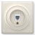 Розетка OneKeyElectro Florence компьютерная 1xRJ45 кат.5e, бежевая в 