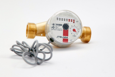 Счетчик горячей воды WFW23.E130-0-R-L-10-IP68 с импульсным выходом НАМУР, ДУ20 в 