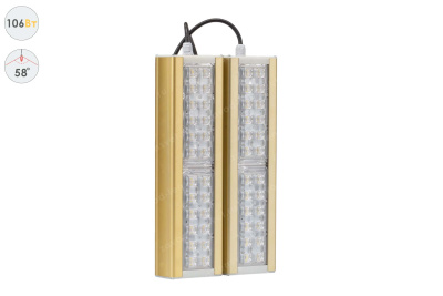 Прожектор GOLD, универсальный U-2, 106 Вт, 58° в 