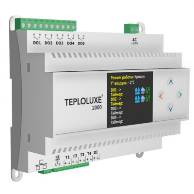 Терморегулятор для греющих кабелей Teploluxe 2000 в 