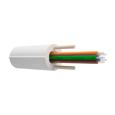 Оптический кабель распределительный Riser, OS2, 9/125, 6 волокон, LSZH, белый в России