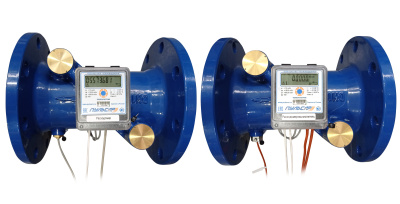 Общедомовый теплосчетчик Ду150 RS-485 + 2 имп. входа, qp=150 м3/ч, 105°C в 