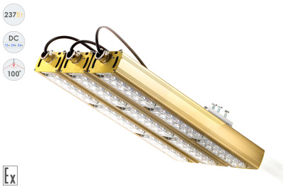 Низковольтный светодиодный светильник Прожектор Взрывозащищенный GOLD, консоль K-3 , 237 Вт, 100° в России