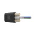 Оптический кабель Дроп-плоский 4 волокна 0.8 кН SM 9/125 G.657.A1 с центральной трубкой усилен стеклопрутками в России
