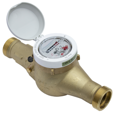 Счетчик воды Миномесс СВГД, 90°C, DN 15, Qn 1,5, L 165 mm, без присоединителей в 