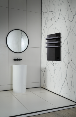 Теплофон ЭРГН-0,15/220  электрический полотенцесушитель 150 Вт, черный в 