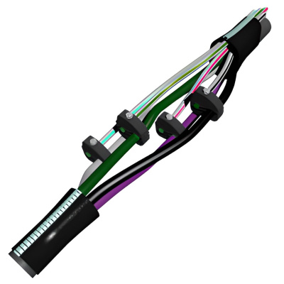 Ответвительная термоусаживаемая муфта 4ПТО-1-50/95-4/35 в  Ответвительная термоусаживаемая муфта 4ПТО-1-50/95-4/35 в