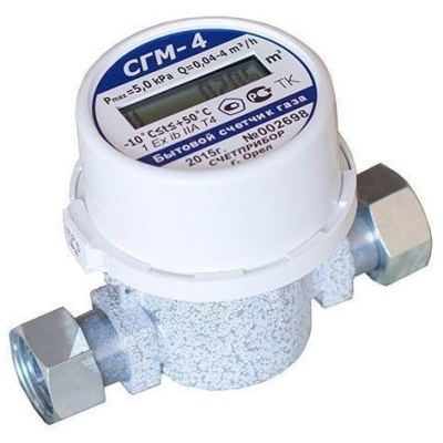 Счетчик газа электронный СГМ 4 (г.Орел)         в  Счетчик газа электронный СГМ 4 (г.Орел)         в