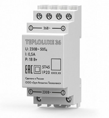 Блок питания Teploluxe 36 в 