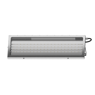 Светодиодный светильник Geniled Titan Inox Basic 500x180x30 40Вт 5000К IP66 Прозрачное закаленное стекло в России