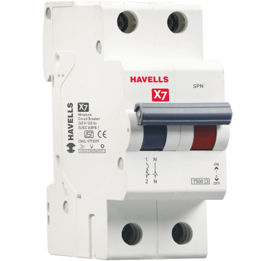 Автоматический выключатель 2P 4,5kA C-20A 2M Havells в 