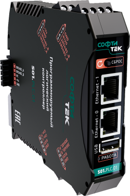 Модуль центрального процессора S01.PLC.01  в  Модуль центрального процессора S01.PLC.01  в