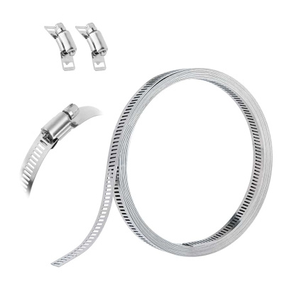 Комплект хомутов из нержавеющей стали PET-SST-20 для трубопроводов больше 10" в 