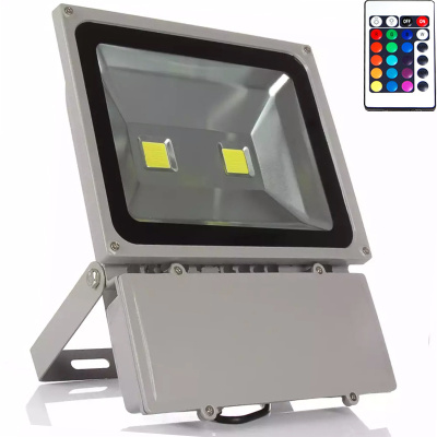 Светодиодный прожектор Led Favourite cob rgb 100w 220v в 