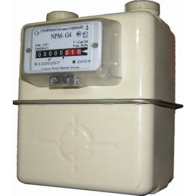 Счетчик газа мембранный Газдевайс NPM G1,6 (левый) G1 1/4″ в  Счетчик газа мембранный Газдевайс NPM G1,6 (левый) G1 1/4″ в