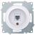 Розетка OneKeyElectro Florence компьютерная 1xRJ45 кат.5e, белая в 