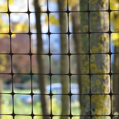 Заборная сетка Alfasetka черная 1,5х20 в  Заборная сетка Alfasetka черная 1,5х20 в