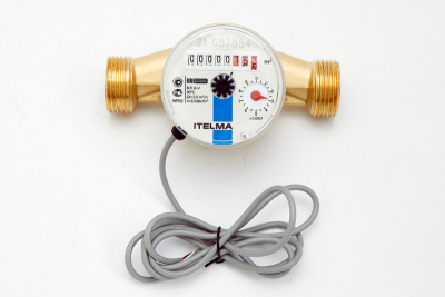 Счетчик холодной воды WFK24.E130-3-B-L-01-IP54 с импульсным выходом ГЕРКОН, вес импульса =1 л, ДУ20 в  Счетчик холодной воды WFK24.E130-3-B-L-01-IP54 с импульсным выходом ГЕРКОН, вес импульса =1 л, ДУ20 в