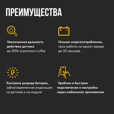 Датчик контроля протечки воды Stahlmann R868 в 