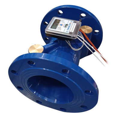 Общедомовый теплосчетчик Ду150 M-Bus + 2 имп. входа, qp=150 м3/ч, 150°C в 