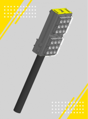 Уличный светодиодный светильник KOMLED MODUL-S-055-160-50 в 