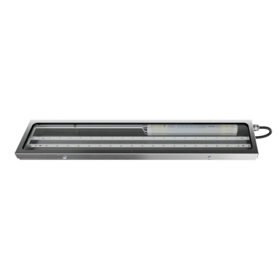 Светодиодный светильник Geniled Titan Inox Standart 500x100x30 20Вт 5000К IP66 Прозрачное закаленное стекло в России