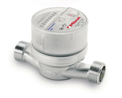 Счетчик воды Миномесс СВХ, 40°C, DN 15, Qn 1,5, L 80 mm, без присоединителей в 