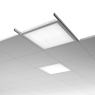 Светодиодный светильник Geniled Clip-In Comfort 600x600x60 60Вт 5000К IP54 Матовое закаленное стекло в 