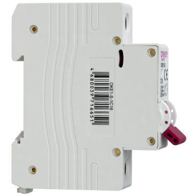 Автоматический выключатель OneKeyElectro 1P 4,5kA C-6A 1M в  Автоматический выключатель OneKeyElectro 1P 4,5kA C-6A 1M в