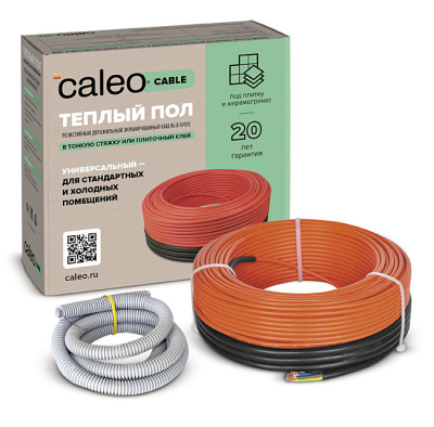 Кабельный теплый пол CALEO CABLE 18W-60 в  Кабельный теплый пол CALEO CABLE 18W-60 в