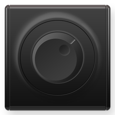 Светорегулятор OneKeyElectro Florence 600 W для ламп накаливания и галогенных ламп, черный в 