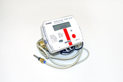 Теплосчетчик БЕРИЛЛ СТЭУ 41.15-1,5-2-К2-Т2-M с интерфейсом M-bus, класс 2, трубопровод обратный в 