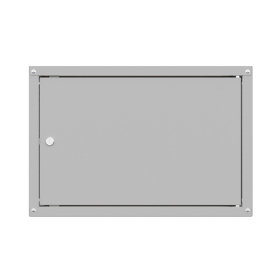 19'' Настенный телекоммуникационный шкаф NTSS LIME 6U 550×450×370 мм, дверь глухая металл, боковые стенки не съемные, разобранный, RAL 7035 в России