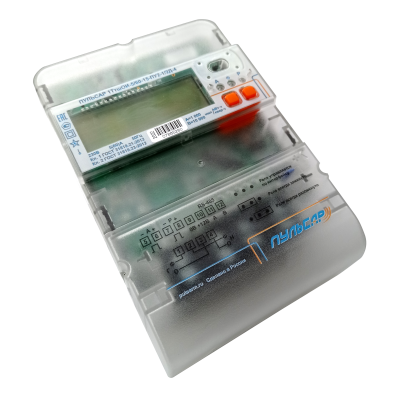 Электросчетчик «Пульсар 1Т» 2G, оптопорт, импульсный выход, СПОДЭС, 10/100A, реле, контроль нейтрали в 