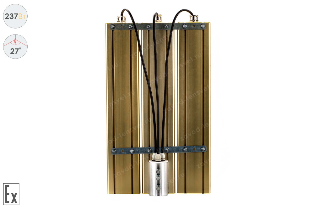 Прожектор Взрывозащищенный GOLD, консоль K-3, 237 Вт, 27° в #REGION_NAME_DECLINE_PP#