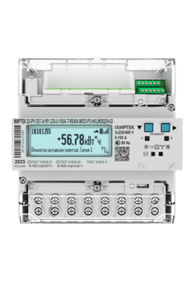 МИРТЕК-32-РУ-D37-A1R1-230-5-100A-Т-RS485-MOD-P2-HKLMОQ2V4-D в 