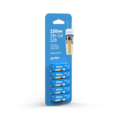 Светодиодная лампа Geniled G4 2Вт 4200К 12В в 