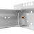 Стойка серверная NTSS OR двухрамная 42U 600-1000мм, комплект ножек, серый RAL 7035 в России