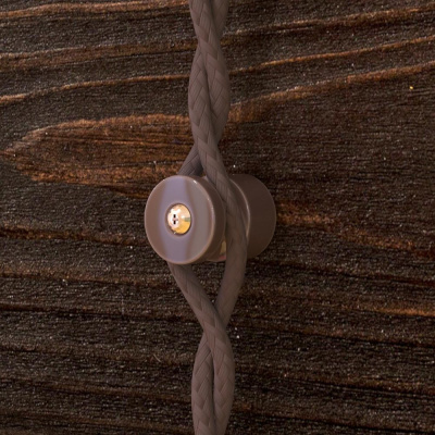 Ретро провод силовой Retro Electro, 3x1.5, коричневый, 100м, катушка в России