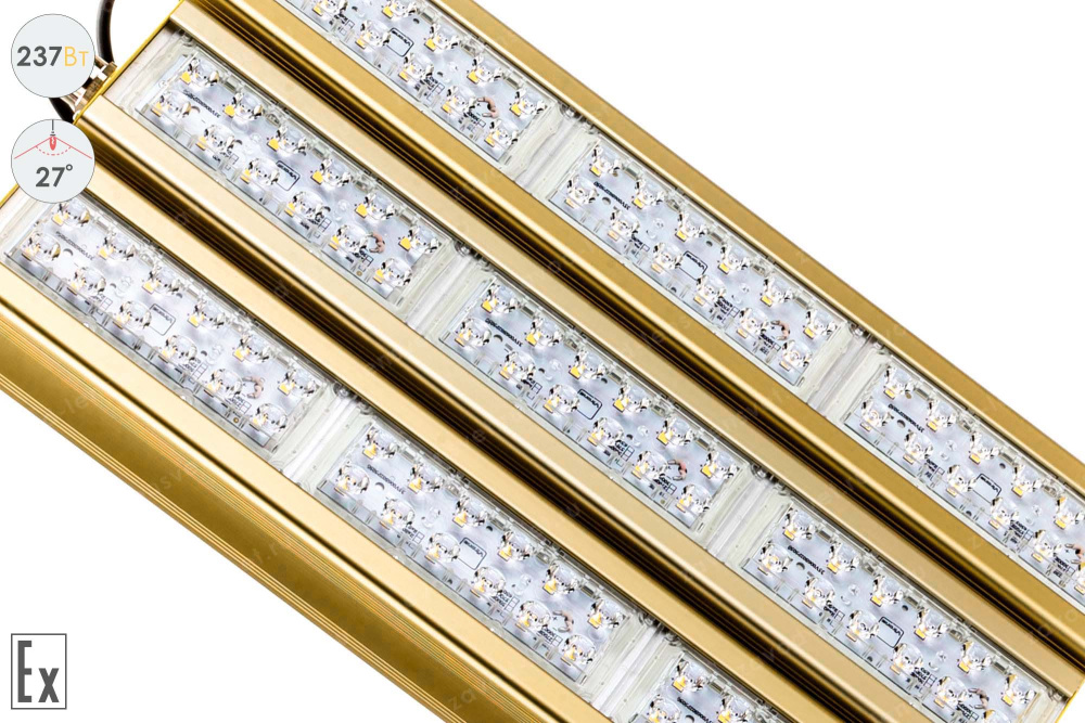 Прожектор Взрывозащищенный GOLD, консоль K-3, 237 Вт, 27° в #REGION_NAME_DECLINE_PP#