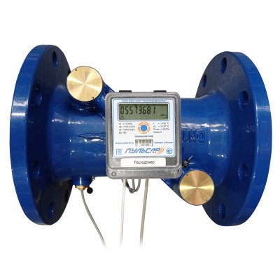 Общедомовый теплосчетчик Ду150 RS-485 + 2 имп. входа, qp=150 м3/ч, 105°C в 