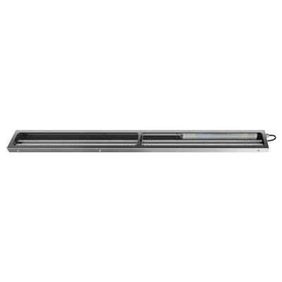 Светодиодный светильник Geniled Titan Inox Basic 1000x100x30 40Вт 5000К IP66 Прозрачное закаленное стекло в России