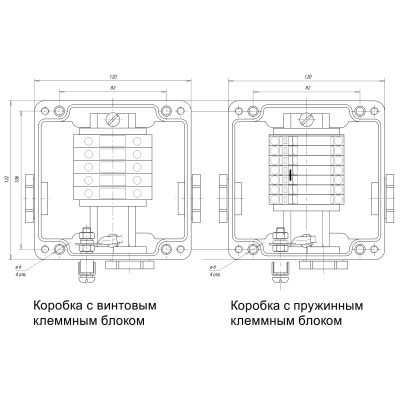 Коробка соединительная ВЭ 122 в 