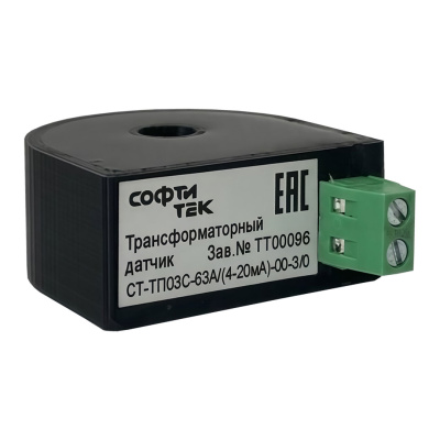 Трансформаторный датчик тока СТ-ТТ60-150A/(4-20mA)-00-З/О c унифицированным выходом в 