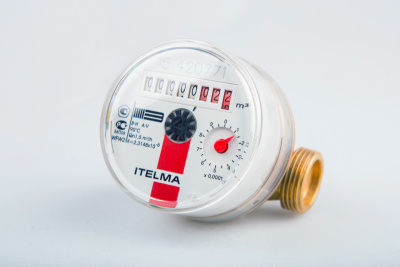 Счетчик горячей воды WFW20.D080-0-R-L-0-IP54, ДУ15 в  Счетчик горячей воды WFW20.D080-0-R-L-0-IP54, ДУ15 в