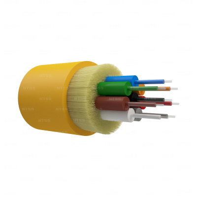 Оптический кабель распределительный, OS2, 9/125, 8 волокон, LSZH, желтый в России
