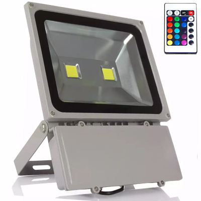 Светодиодный прожектор Led Favourite cob rgb 100w 220v в 