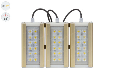 Прожектор GOLD, консоль K-3, 81 Вт, 58° в 