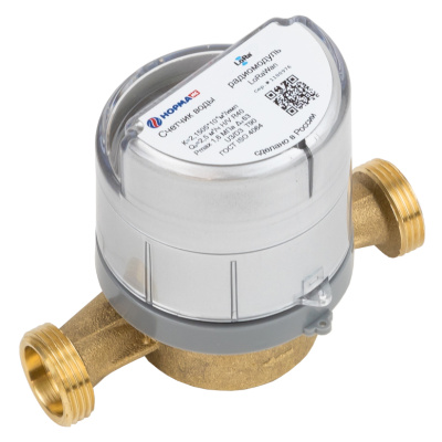 Счетчик воды Норма СВКМ-20 УИ 1 л/имп в 