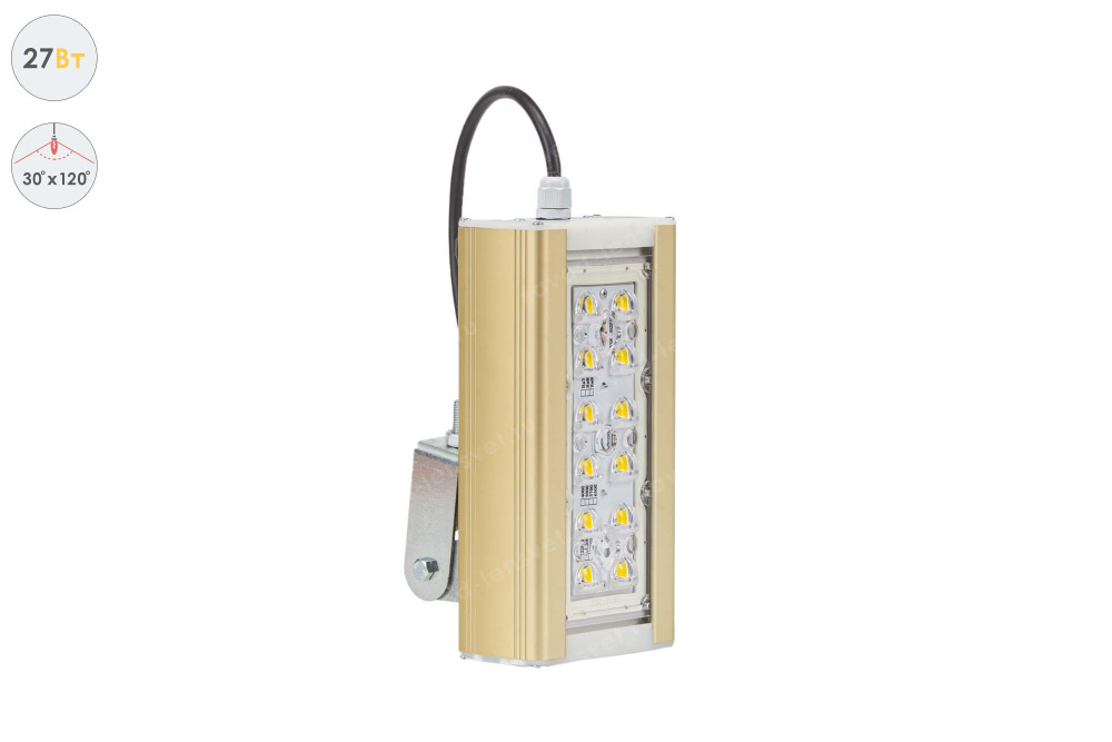 Магистраль GOLD, универсальный U-1, 27 Вт, 30X120°, светодиодный светильник в #REGION_NAME_DECLINE_PP#